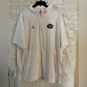 Florida Gators Jordan Brand Men’s 2024 Sideline Coach 1/4 Zip Hoodie Jacket-XXL